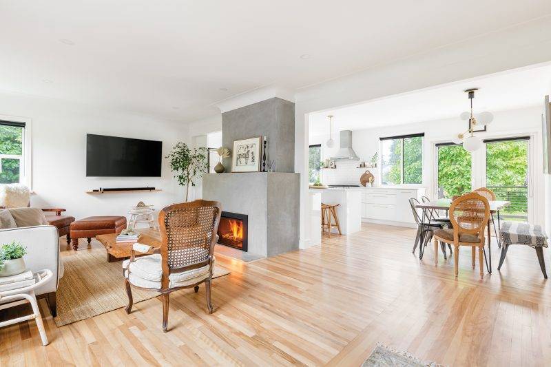 Heritage home renovation, Victoria BC